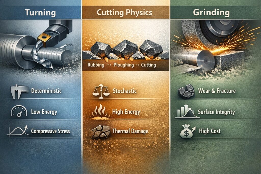 Turning vs grinding infographic